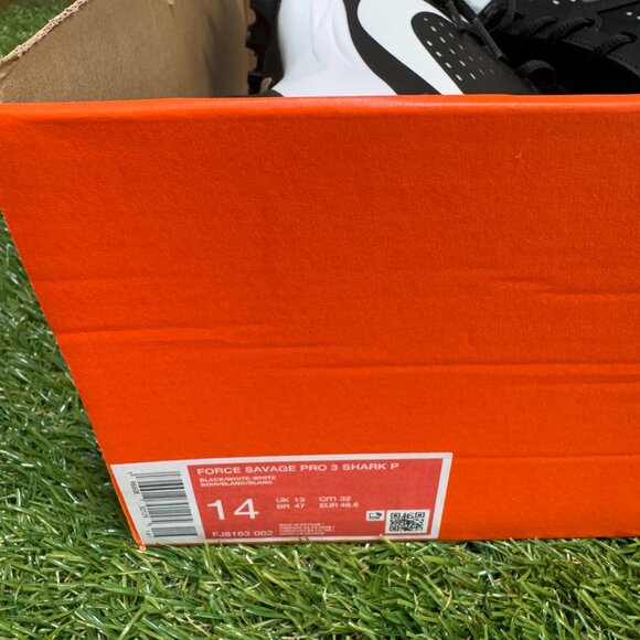 Nike Force Savage Pro 3 Shark P PE Football Cleats Mens Black FJ8163-002 NEW main image 8
